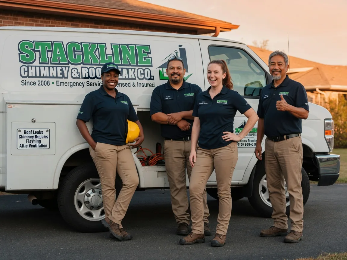 Chimney flashing repair company in Rochester, KY
